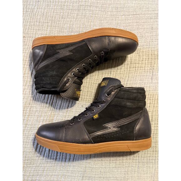 Cortech Slayer Black Leather Men’s Riding Shoe Motorcycle Size 12 - Picture 3 of 7